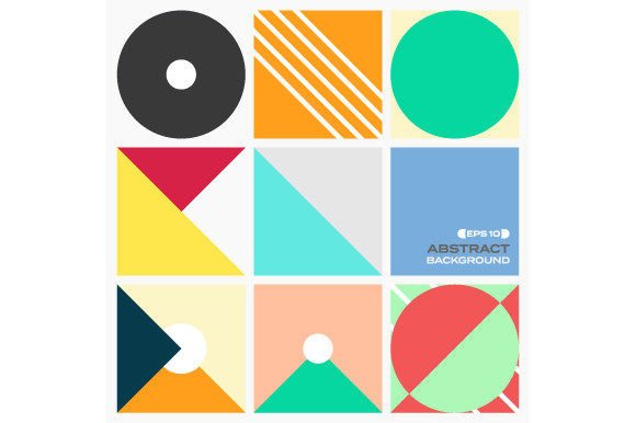 Download Abstract of Multi Color Pattern - Abstract Collection