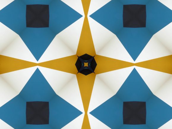 Download Blue Abstract Ornament Pattern - Abstract Collection