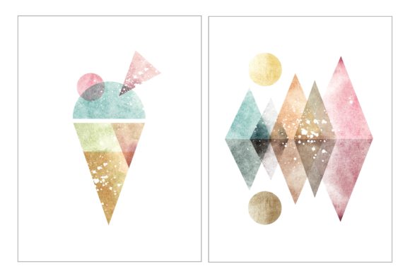 Download Abstract Wall Decoration Water Color - Abstract Collection