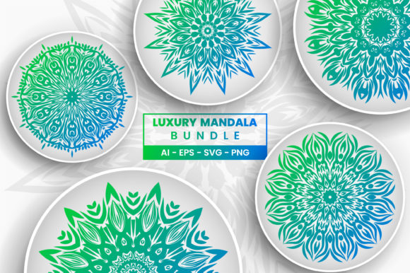 Download Abstract Mandala Background Bundle - Abstract Collection