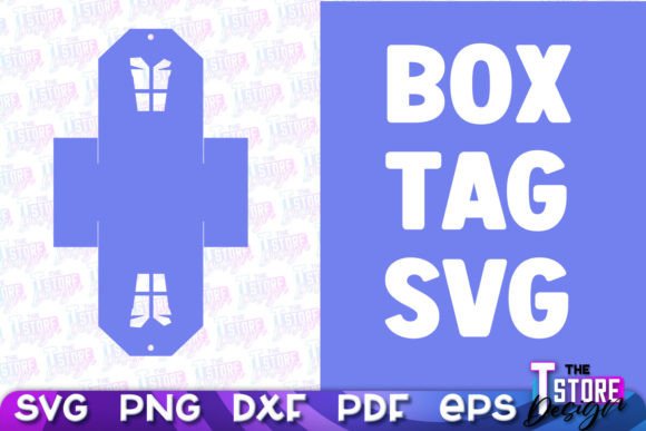 Download Box Tag SVG | Paper Cut Design |SVG File - Paper cut design Collection