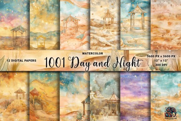 Download Watercolor Arabian Desert - Arabian Collection