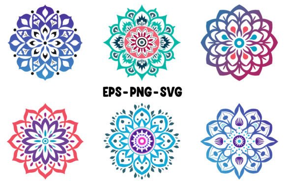 Download Colorful Abstract Mandala Vector Bundle - Abstract Collection