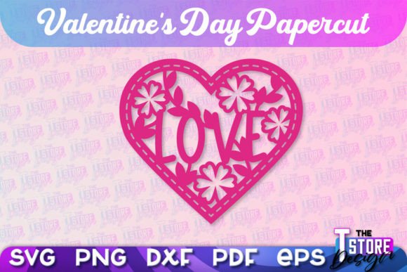 Download Valentine's Day SVG | Paper Cut Design - Premium Resources