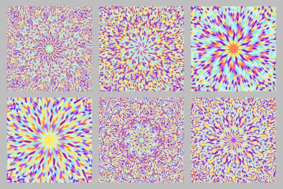 Download 6 Abstract Circular Pattern Backgrounds - Abstract Collection