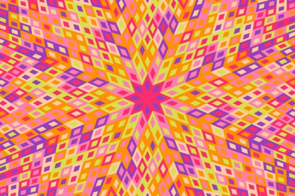Download Abstract Circular Pattern Multicolor Background - Abstract Collection