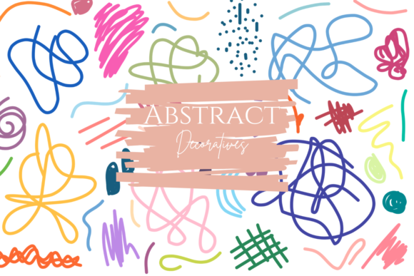 Download Abstract Decoratives Shapes - Abstract Collection