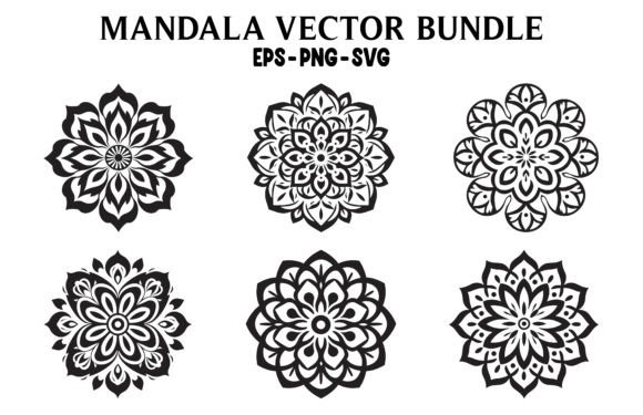 Download Vintage Abstract Mandala Clipart Bundle - Abstract Collection