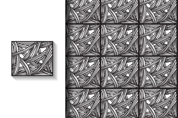 Download Abstract Curve Line Black Pattern - Abstract Collection