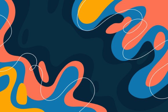 Download Abstract Background in Bright Colors - Abstract Collection